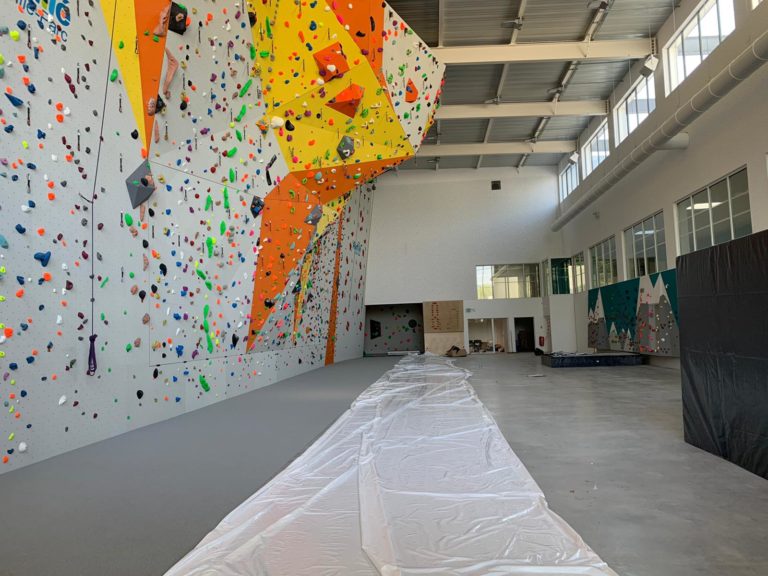 Ouverture des voies et blocs nouvelle salle Marie Paradis