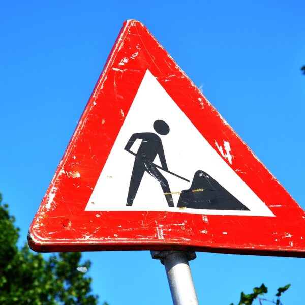 traffic sign, warning, roadwork, traffic, sign, road, roadsign, transport, danger, safety, red, white, blue, blue safety, traffic sign, roadwork, roadwork, roadwork, roadwork, roadwork, safety